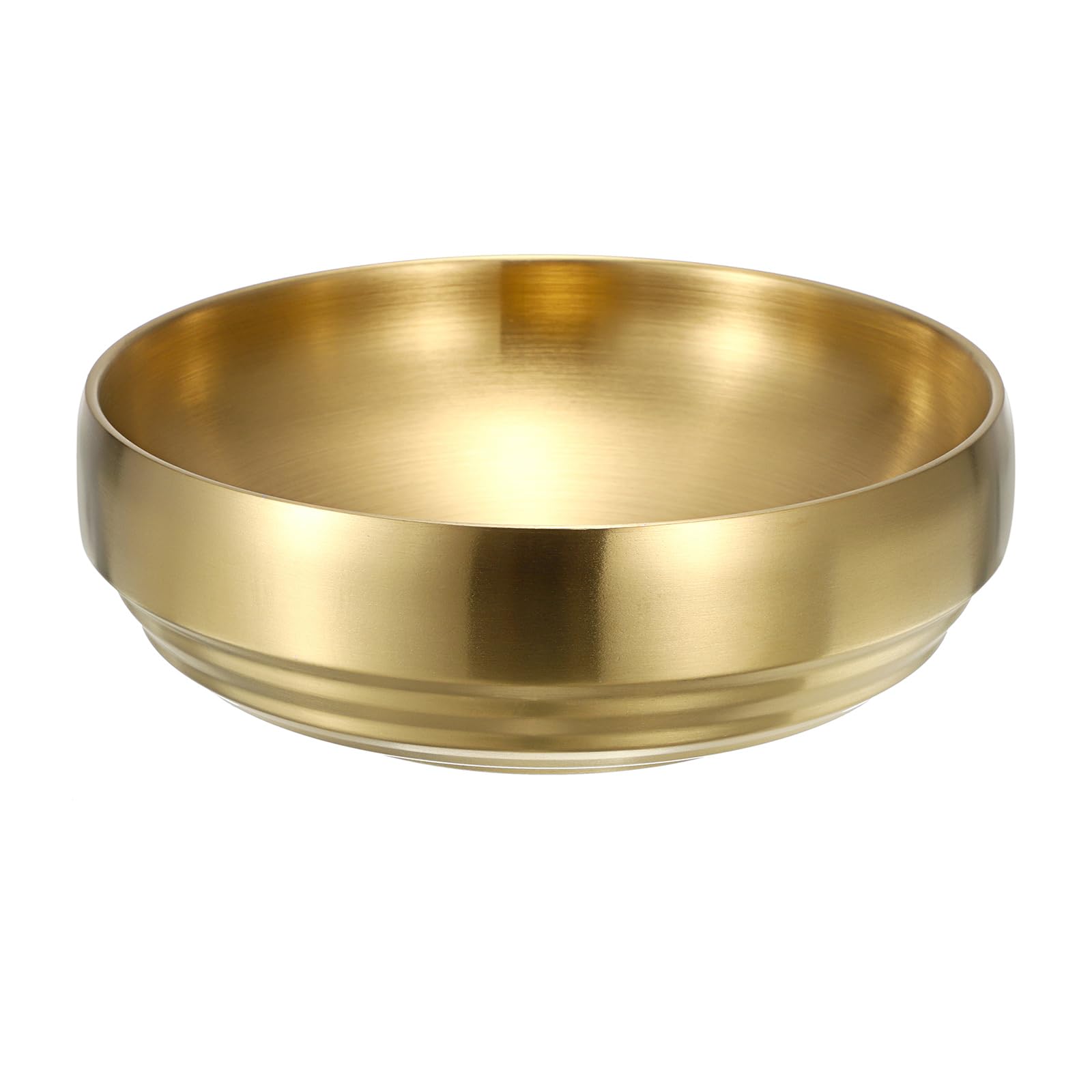 Key Bowl for Entryway Table Decorative Key Dish for Organizing Tabletop Catch All Bowl Gold Fruit Bowls for Kitchen Counter, Coffee Table,7.4 Inches