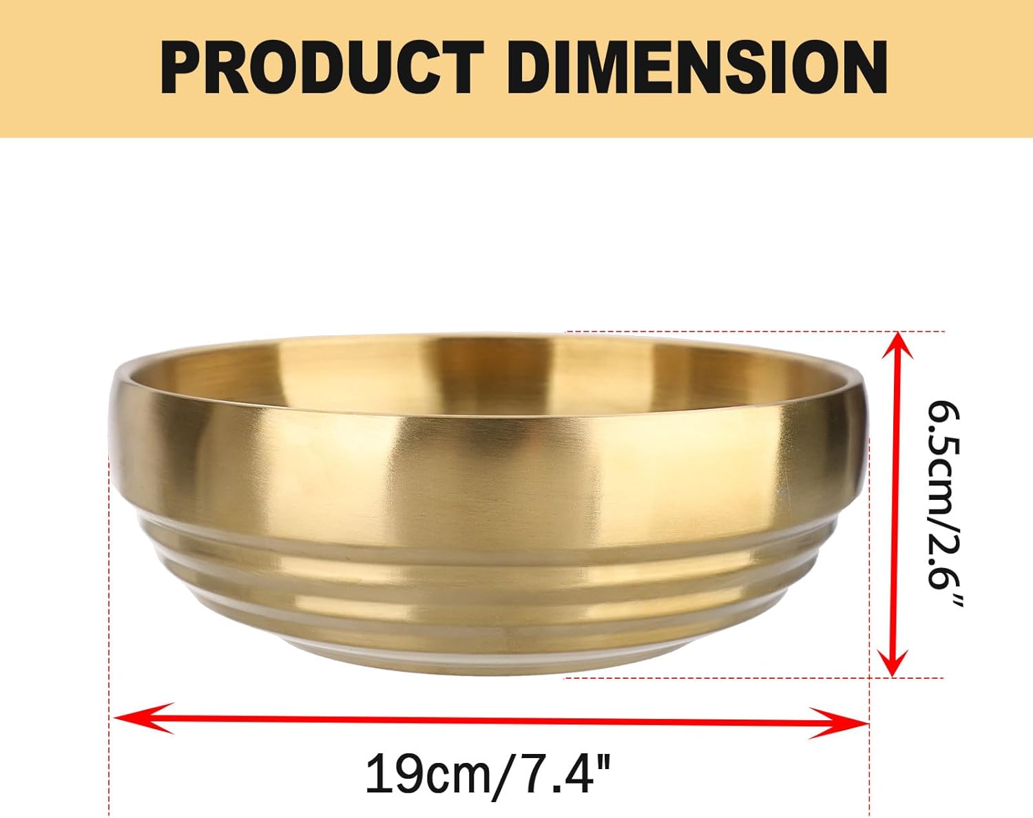 Key Bowl for Entryway Table Decorative Key Dish for Organizing Tabletop Catch All Bowl Gold Fruit Bowls for Kitchen Counter, Coffee Table,7.4 Inches